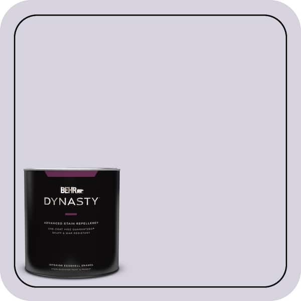 BEHR DYNASTY 1 qt. #650E-2 Lovely Lavender Eggshell Enamel Interior Stain-Blocking Paint & Primer