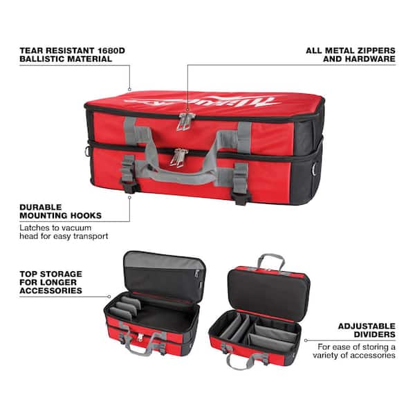 Wet/Dry Shop Vacuum Tool and Attachment Storage Bag (1-Piece)