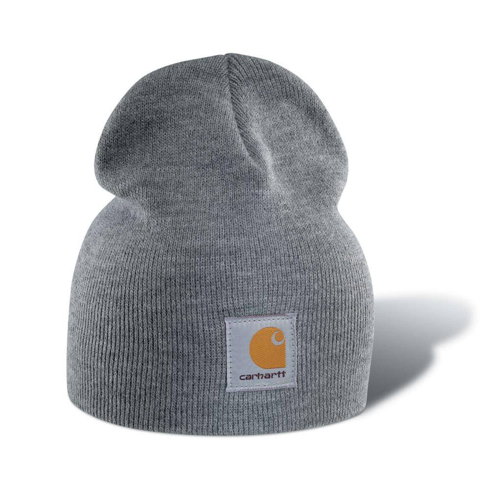 Carhartt Men's Acrylic Knit Hat,Heather Grey,One Size
