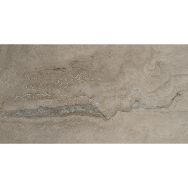 MSI Tuscany Grigio 12 in. x 24 in. Matte Porcelain Floor and Wall Tile (20 sq. ft./Case)