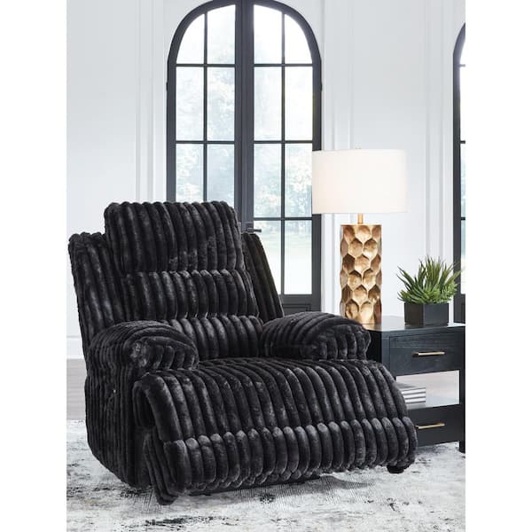 Signature DESIGN BY ASHLEY Higgesbee Black Polyester Standard