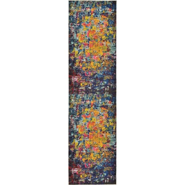 Unique Loom Estrella Guell Multi 2' 7 x 10' 0 Runner Rug