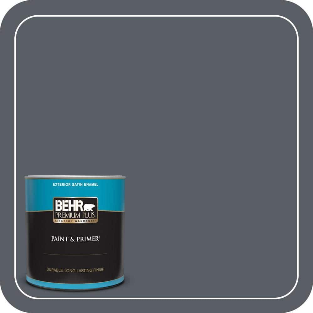 1 qt. #760F-6 Distant Thunder Satin Enamel Exterior Paint & Primer price history on PriceWatchPro