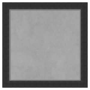 Corvino Black Narrow 19 in. x 19 in. Framed Magnetic Board