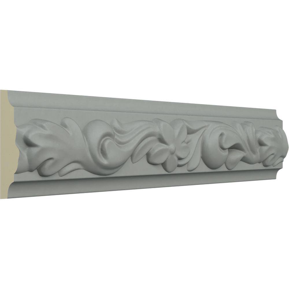 Primed Geometric Urethane Panel Moulding Sample