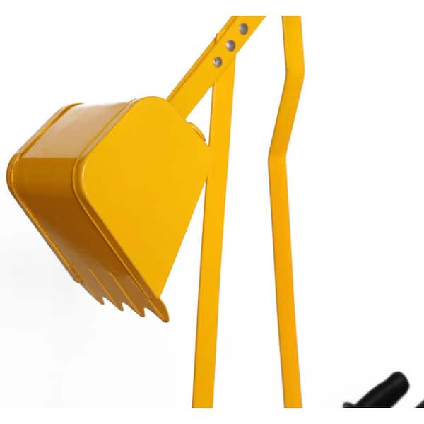 PLAYBERG Metal Sand Digger Toy Crane with Wheels and Seat