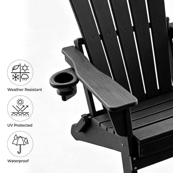 Morden Muse HDPE Adirondack Chair – Weatherproof, Maintenance-Free