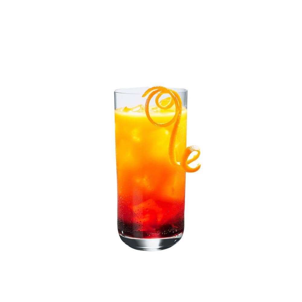La Divina 14.75 oz. Clear Crystal Highball Glass Set