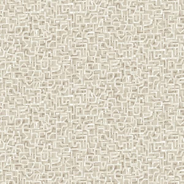 Fawn Glyph Geo Unpasted Wallpaper Roll (Covers 56 sq. ft.)