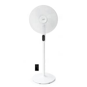 51 in. Oscillating Pedestal Fan with Remote and Timer