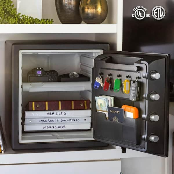 1.2 cu. ft. Fireproof & Waterproof Safe with Digital Combination Lock