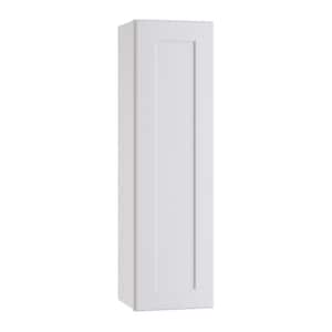 Grayson Pacific White Painted Plywood Shaker Assembled Wall Kitchen Cabinet Soft Close 9 in W x 12 in D x 36 in H