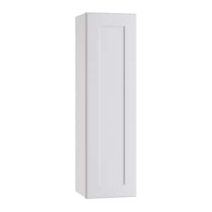 Newport Pacific White Plywood Shaker Assembled Wall Kitchen Cabinet Soft Close Right 21 in W x 12 in D x 42 in H