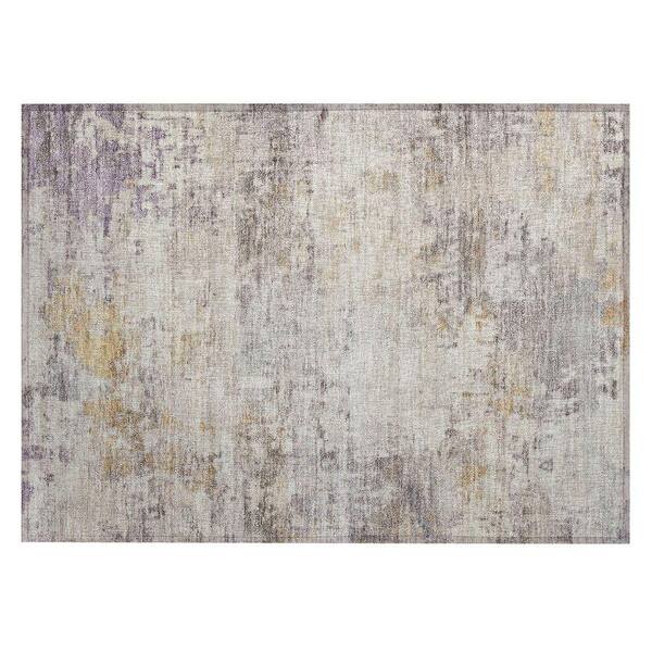 Chantille Machine Washable Indoor/Outdoor Abstract ACN2371 Linen 2 ft. x 3 ft. Accent Rug