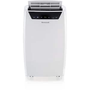 11,000 BTU (8,000 BTU DOE) Portable Air Conditioner with Dehumidifier in White