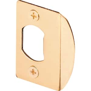 Brass Standard Door Lock Residential Strike Plate