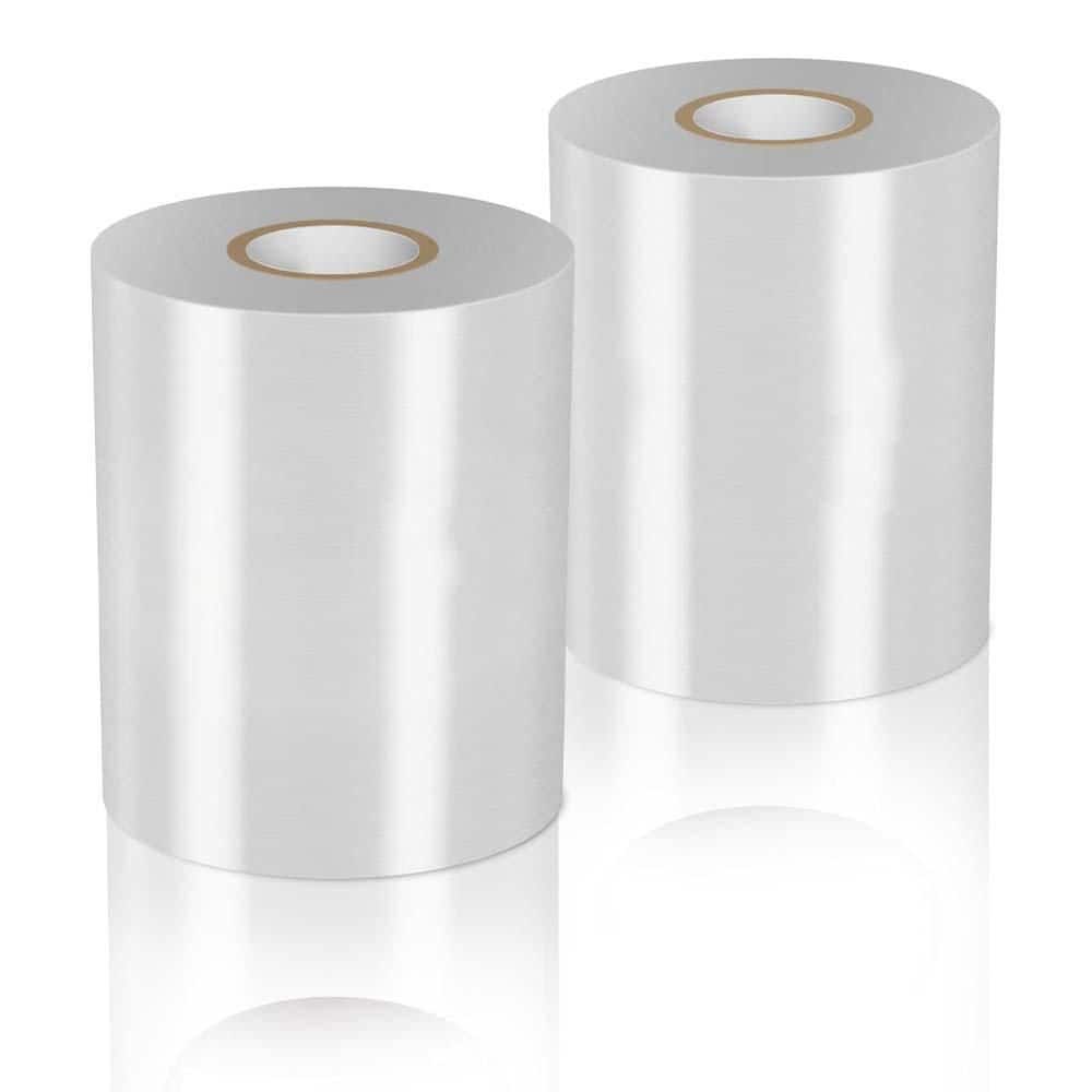 Stretch Wrap Film Refill Rolls Clear 80 Gauge 5 in. x 1000 ft. 2-Pack for Packing Moving Storage price history on PriceWatchPro