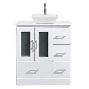 Virtu Usa Bathroom Vanities With Tops Ms 6730 S Wh Nm 64 300 
