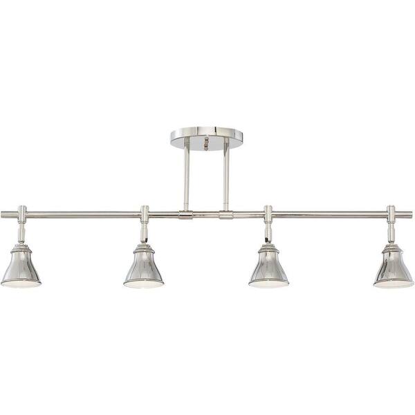 Filament Design Monroe 4-Light Imperial Silver Halogen Track Lighting Kit