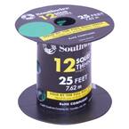 25 ft. 12 Green Solid CU THHN Wire