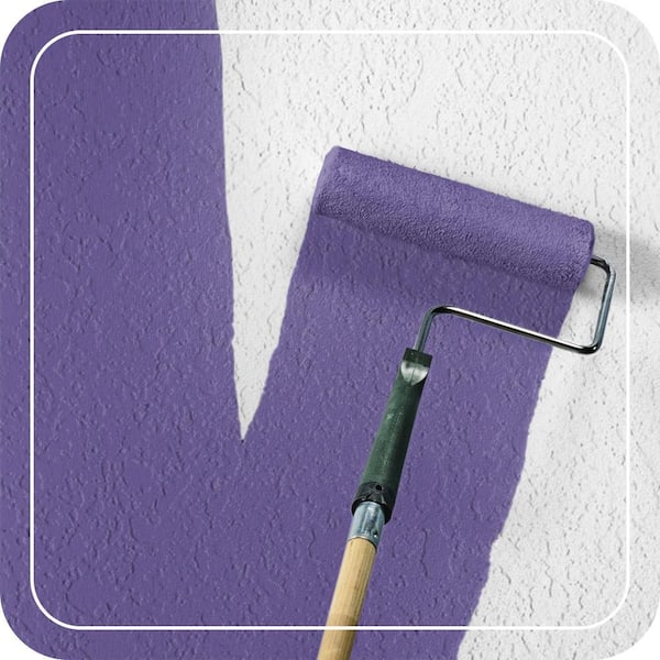 1 gal. #P560-6 Just a Fairytale Satin Interior/Exterior Masonry, Stucco and Brick Paint