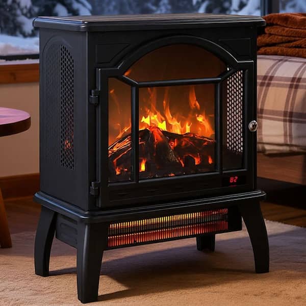 400 sq. ft. 18 in. Electric Stove with Remote