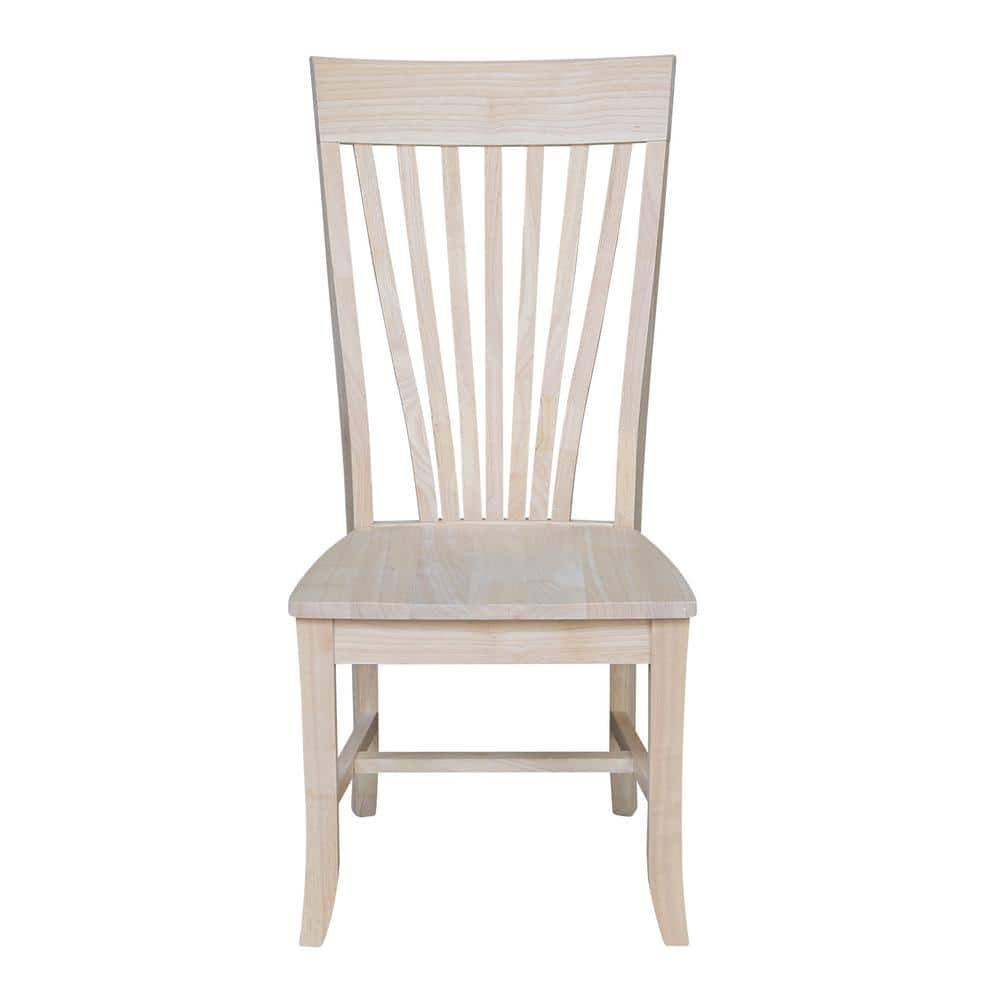 International Concepts Amanda Unfinished Solid Wood Chair Set Of 2 C 58p The Home Depot International Concepts Amanda Unfinished Solid Wood Chair Set Of 2 C 58p The Home Depot