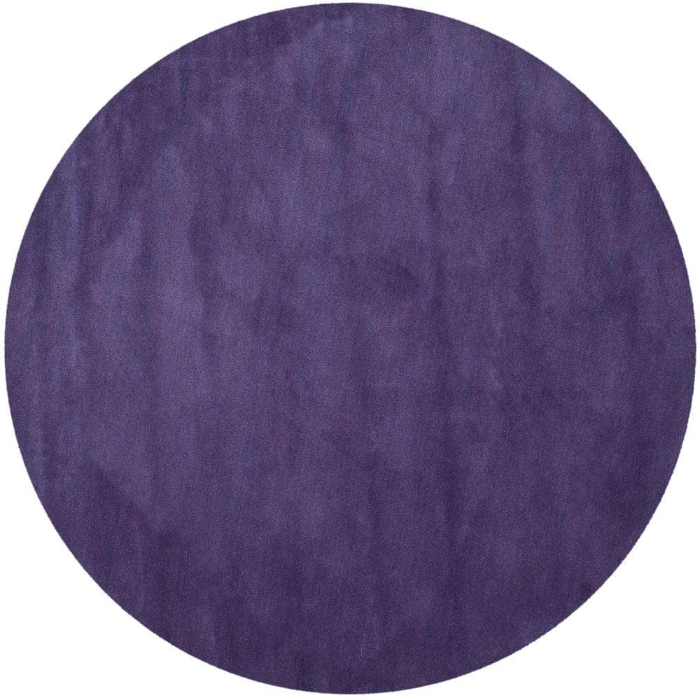 Safavieh Himalaya Purple 8 Ft X, Purple Round Rug