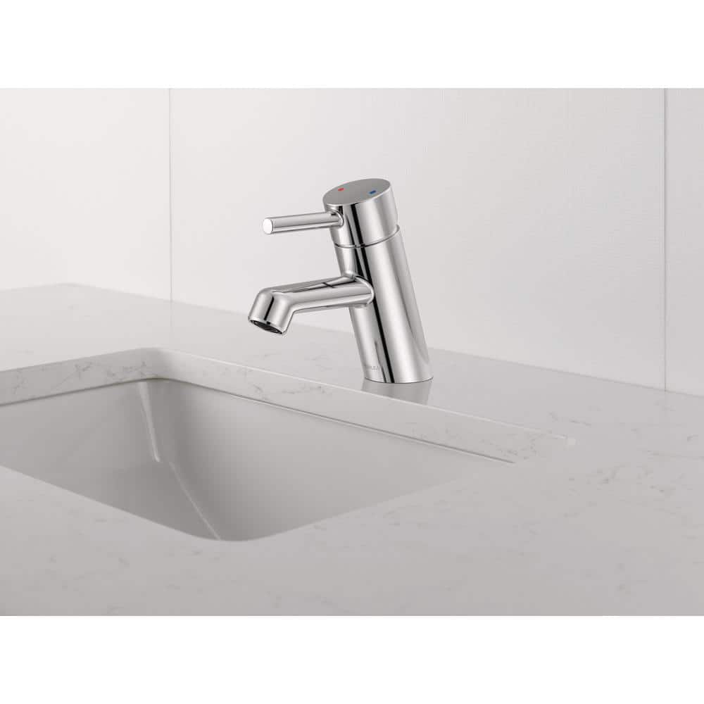 Precept Polished Chrome Single-Handle Mid-Arc Bathroom Faucet