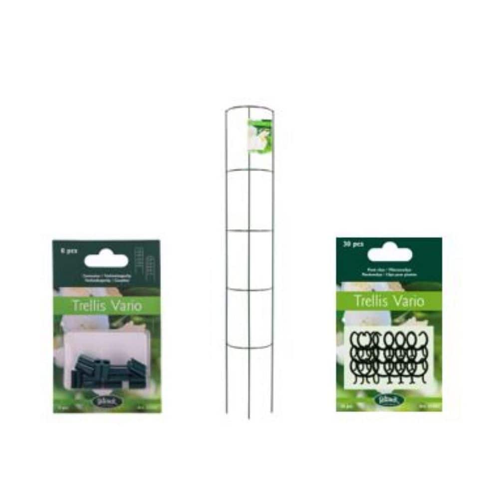 Small Circle 40 in. H Galvanized Steel Plant Trellis Kit