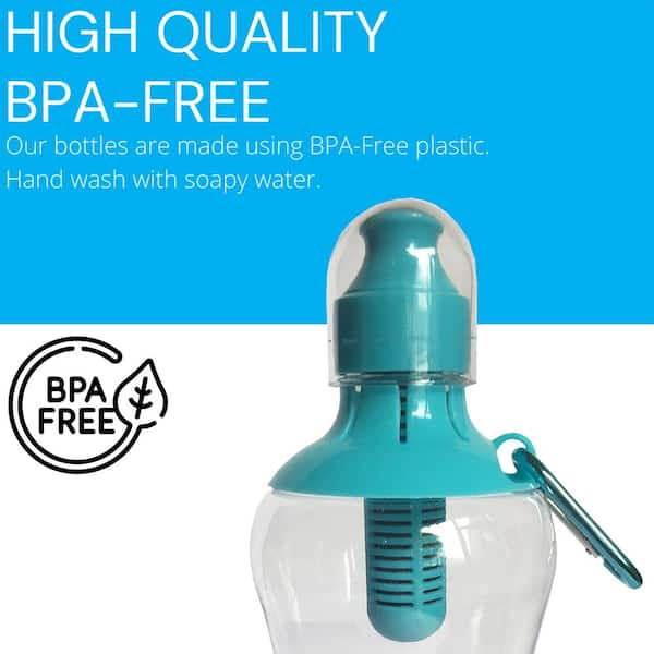 Arrow BPA-Free Plastic 2 Quart Bottle with Cap for Cold Drinks, 6 Pack