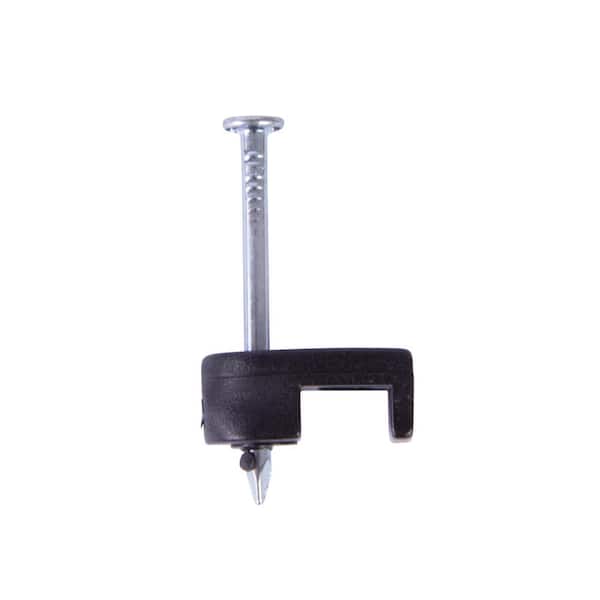 Gardner Bender 3/16 in. Low-Volt Staple Black (100-Pack) Case of 10