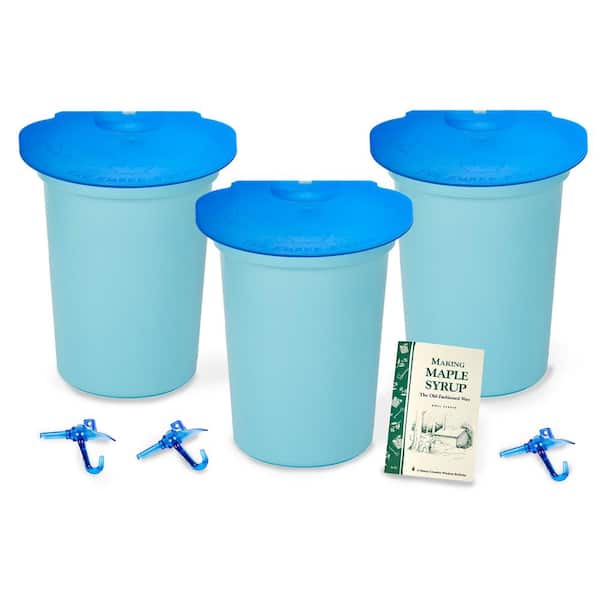 Little Giant Maple Sugaring Starter Kit with 3 Gal. Bucket and Plastic Spiles