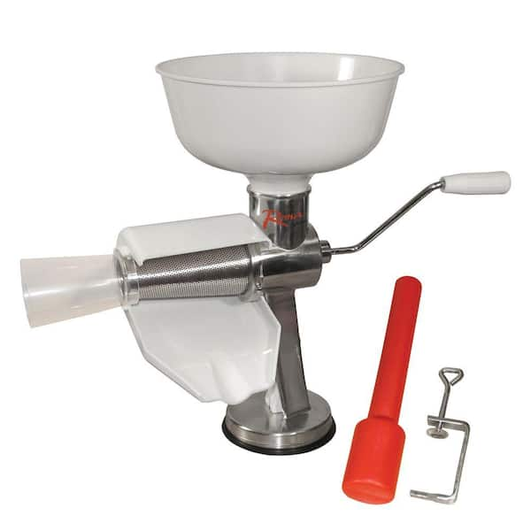 Weston Tomato Strainer and Fruit Press White