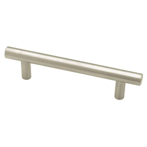 Liberty Liberty Bauhaus 3-3/4 in. (96 mm) Stainless Steel Cabinet Drawer Bar Pull