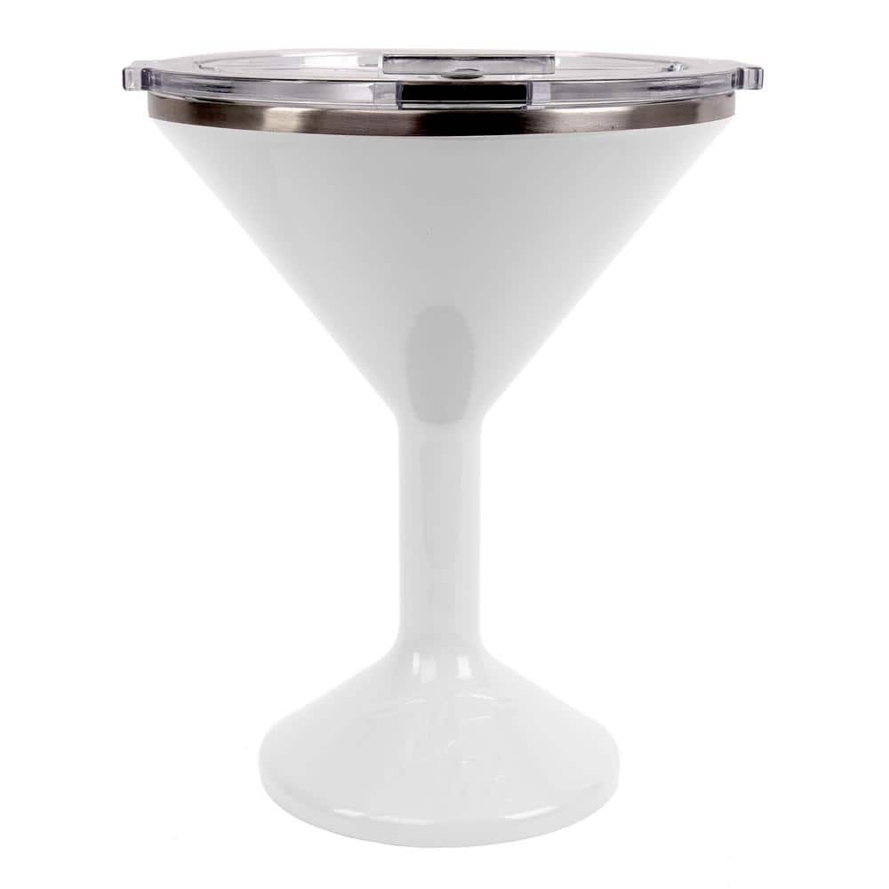 Orca Tini 8 oz. Insulated Martini Glass – Pearl