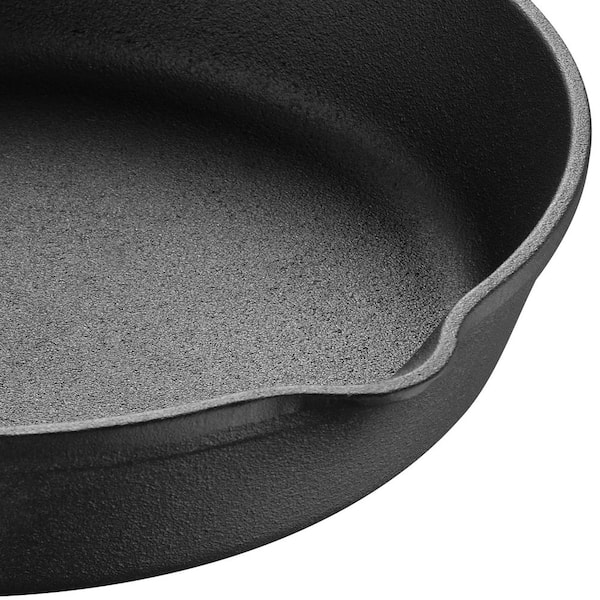 BBQ by MasterPRO - Pre Seasoned Cast Iron Fry Pan 12 inch