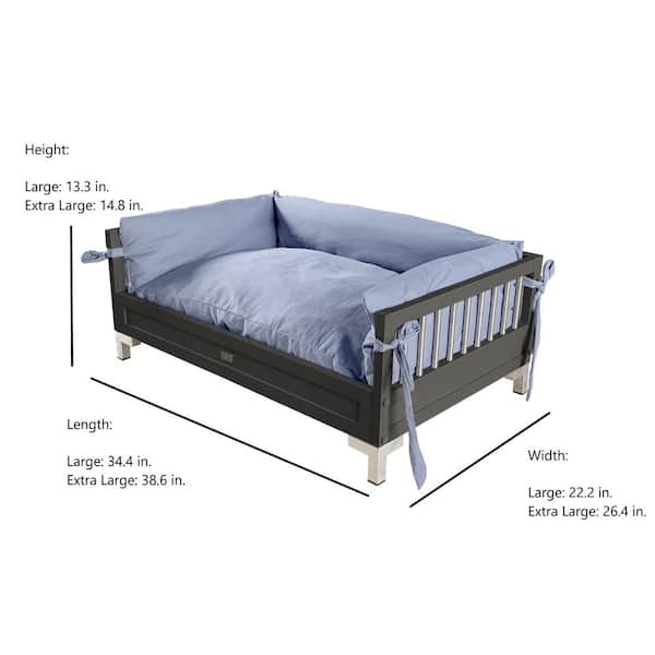 Raised dog best sale bed frame