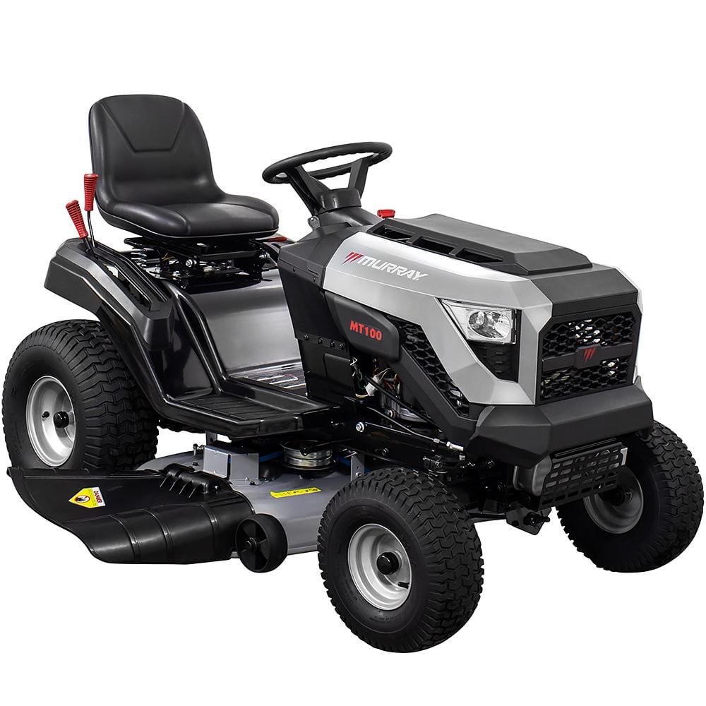 Murray MT100 42 in. 13.5 HP 500cc E1350 Series Briggs and Stratton Engine 6-Speed Manual Gas Riding Lawn Tractor Mower -  MYT4213500