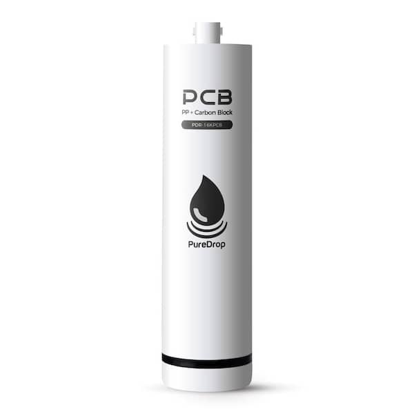 PDR-F16KPCB Composite Replacement Filter Cartridge for PDR-16KPCB Under Sink Water Filter, 16K Gal. High Capacity