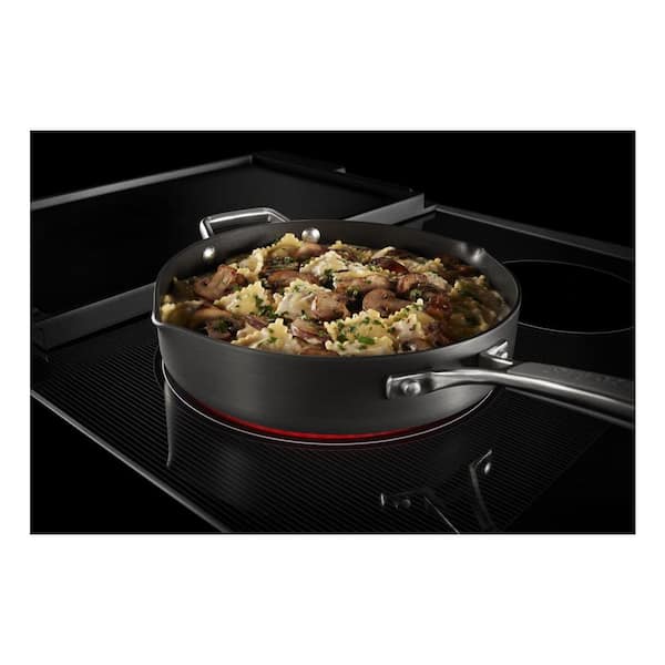 Maytag 30 in. 4-Burner Electric Cooktop with Griddle & Reversible