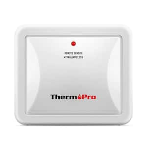 ThermoPro Hygrometer Indoor Thermometer for Home (iOS & Android) Bluetooth  Hygrometer Thermometer Range TP358W - The Home Depot