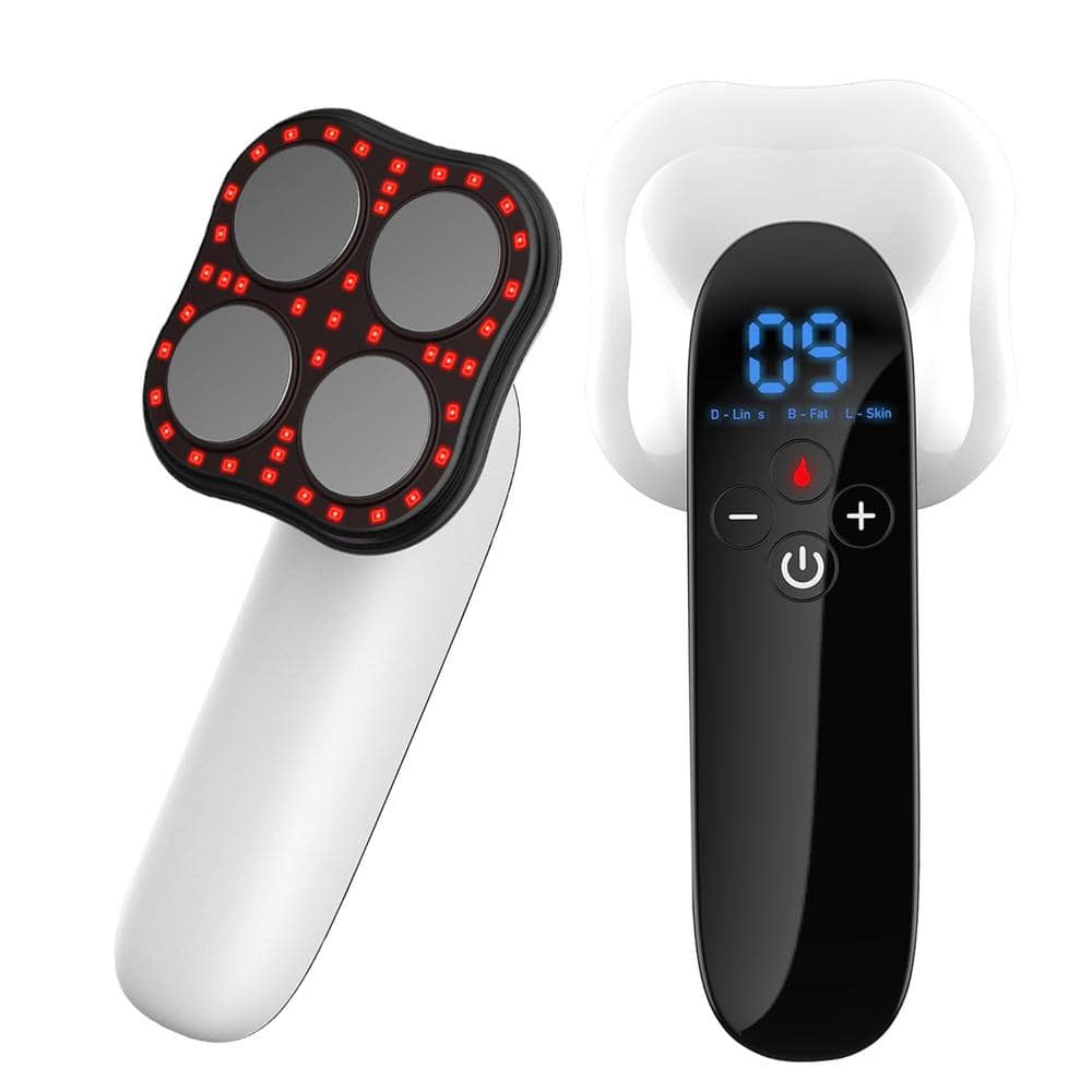 10-Speed LED Beads Handheld Multifunctional Machine for Belly, Waist, Arm, 