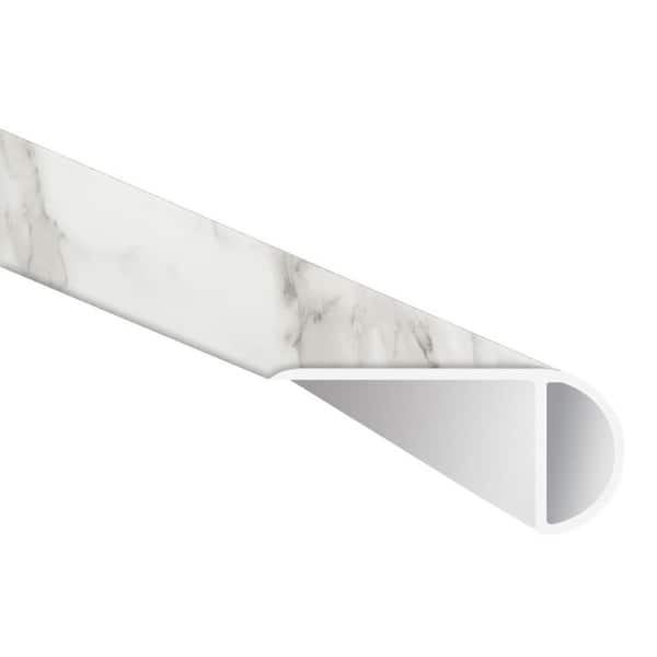 A&A Surfaces Hadley 3/4 in. T x 2.75 in. W x 94 in. L Luxury Vinyl Flush Stair Nose Molding