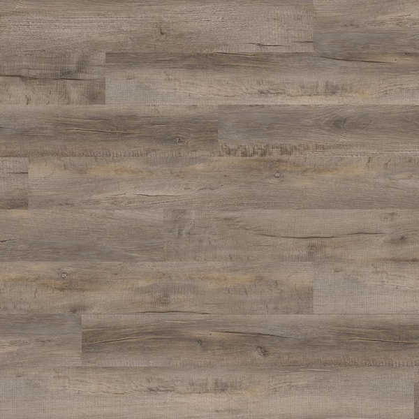 Polished Pro Ashen Greige 20 MIL x 6 in. W x 48 in. L Click Lock Waterproof Luxury Vinyl Plank (27.81 sq. ft./ctn)
