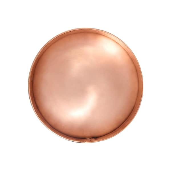 6 in. Diameter Copper Piling Cap Nautical Style