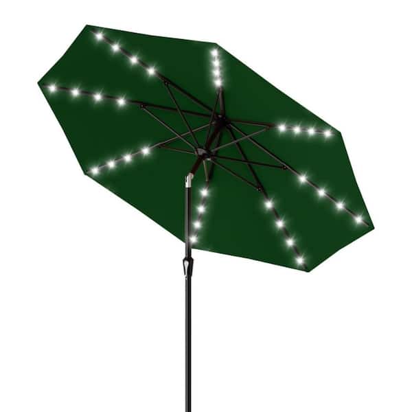 11 tilting patio umbrella with led lights Galtech 986 - FT Auto Tilt W/ L.E.D. offering both comfort and EXTREMELY RARE Vintage 1 Reels model:PRX400H-P 5.03