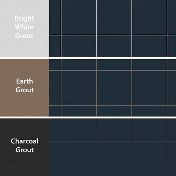 Merola Tile Monocolor Premium Noche 7-7/8 in. x 7-7/8 in