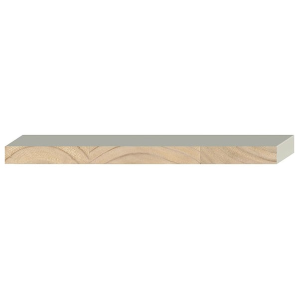 Unbranded 1 in. x 12 in. x 16 ft. S1S2E Pressure-Treated Primed Pine Lumber Board