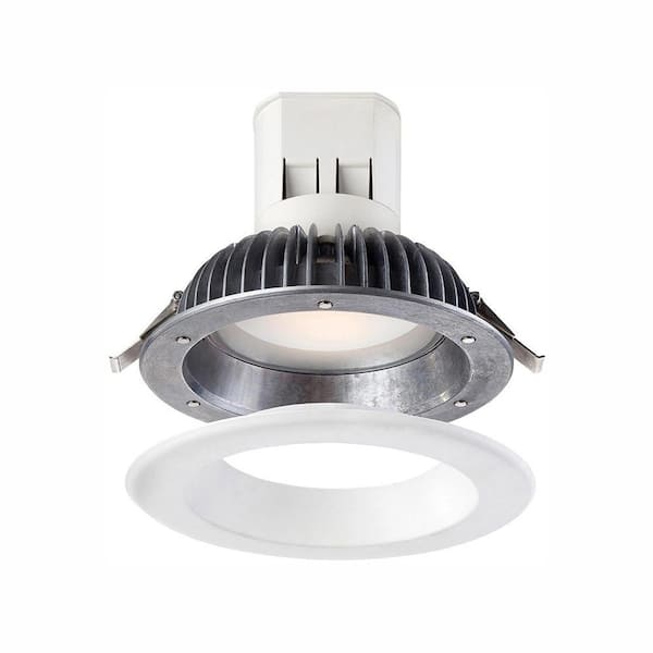 EnviroLite 6 in. Bright White LED Easy Up Recessed Ceiling Can Light with 93 CRI J-Box (No Can Needed)